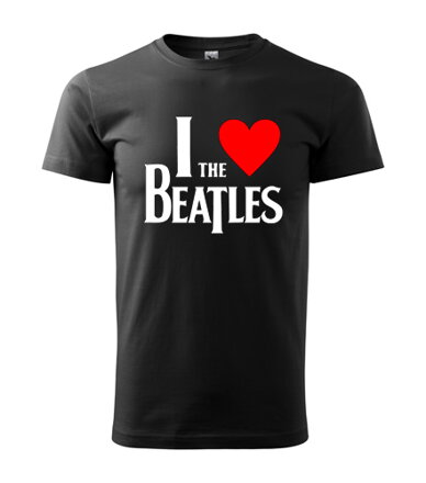 Tričko THE BEATLES love