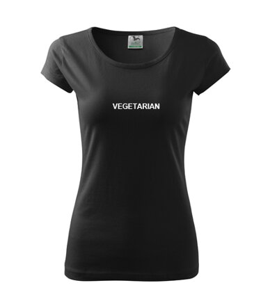 Dámske tričko VEGETARIAN