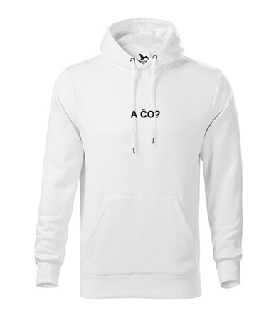 Mikina s kapucňou A ČO?