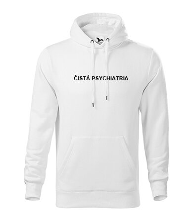 Mikina s kapucňou ČISTÁ PSYCHIATRIA