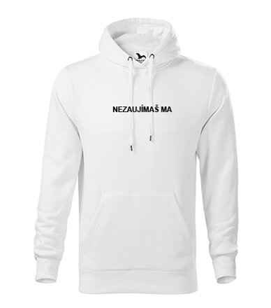 Mikina s kapucňou NEZAUJÍMAŠ MA