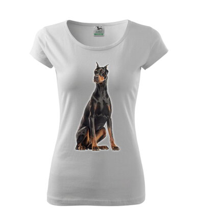 Dámske tričko Doberman