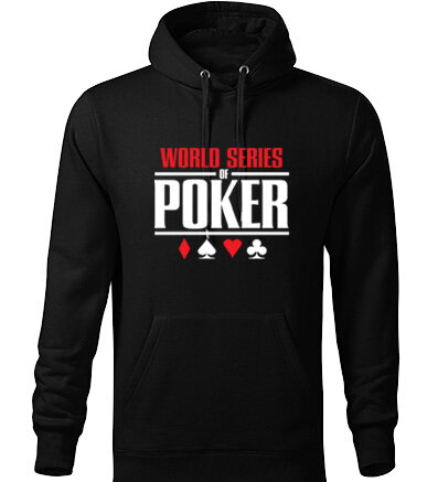 Mikina POKER s kapucňou