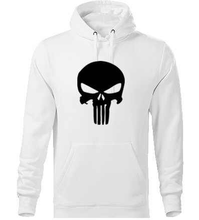 Mikina PUNISHER s kapucňou