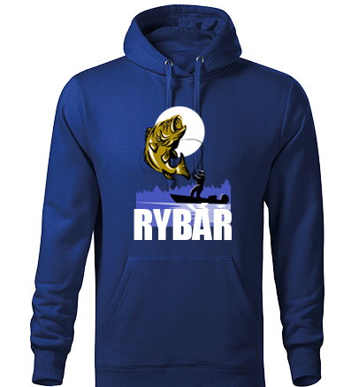Mikina s kapucňou RYBÁR