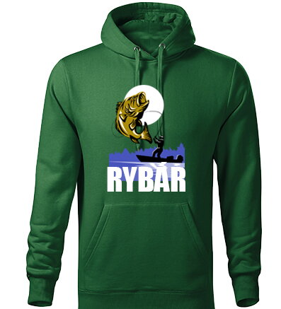 Mikina s kapucňou RYBÁR
