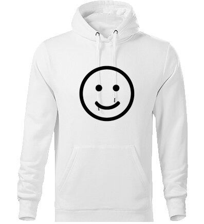 Mikina SMILE s kapucňou