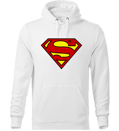 Mikina SUPERMAN s kapucňou