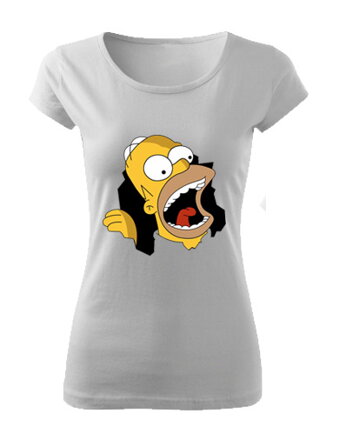 Dámske tričko THE SIMPSONS HOMMER