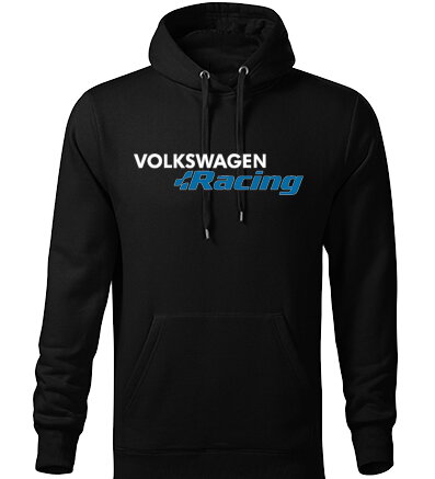 Mikina VOLKSWAGEN racing s kapucňou
