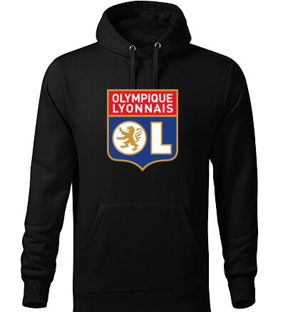 Mikina OLYMPIQUE LYONNAIS s kapucňou Mikina OLYMPIQUE LYONNAIS s kapucňou