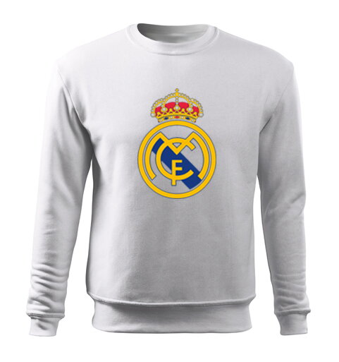 Mikina REAL MADRID klasik, biela Mikina REAL MADRID klasik, biela