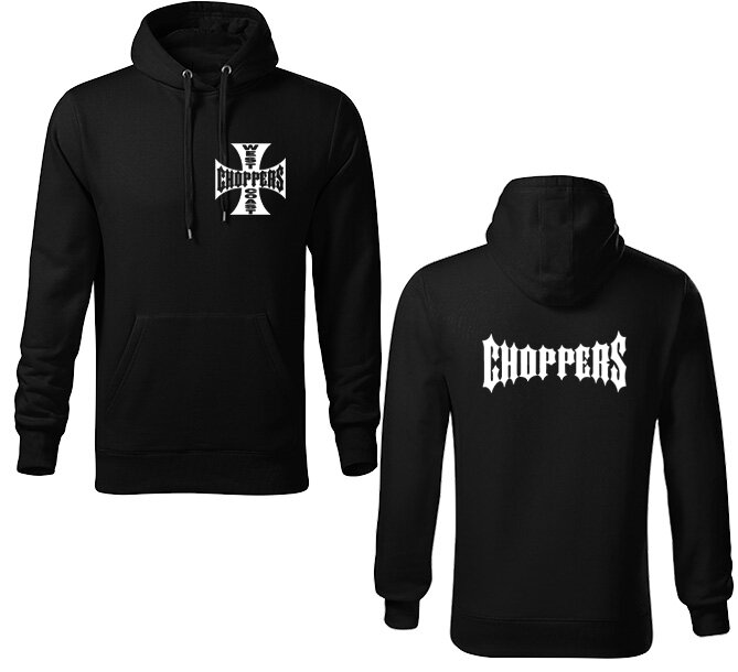 Mikina CHOPPERS 3 s kapucňou