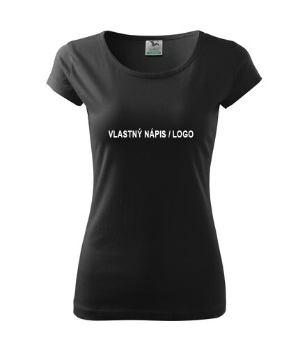 Dámske tričko VLASTNÝ NÁPIS / LOGO