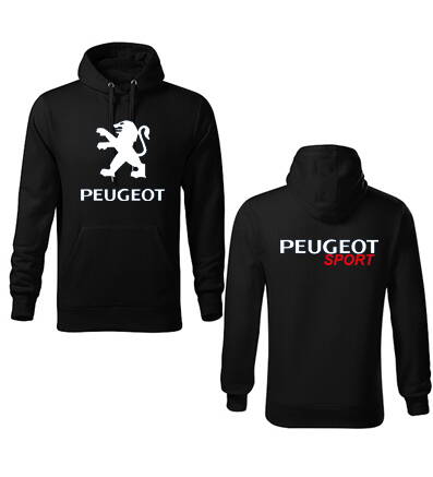 Mikina PEUGEOT sport s kapucňou