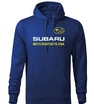 Mikina SUBARU motorsports usa s kapucňou