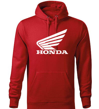 Mikina HONDA moto s kapucňou