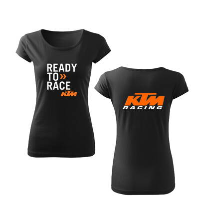 Dámske tričko READY TO RACE KTM