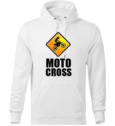 Mikina s kapucňou MOTOCROSS