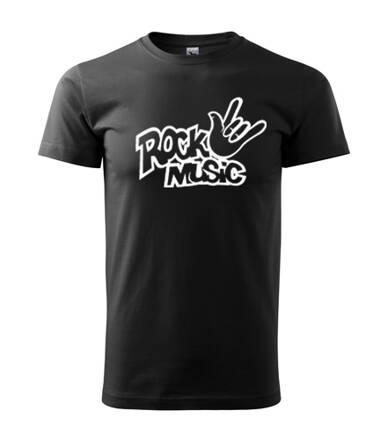 Tričko ROCK MUSIC
