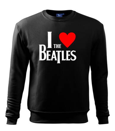 Mikina THE BEATLES love klasik