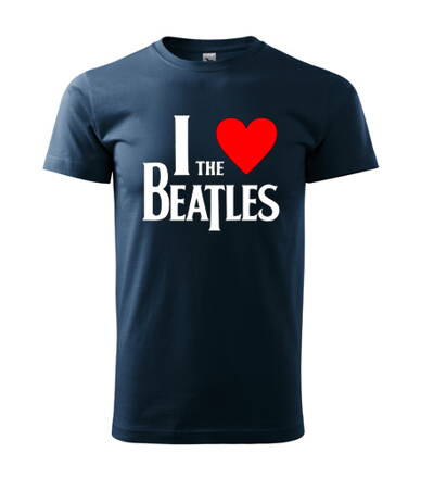 Tričko THE BEATLES love