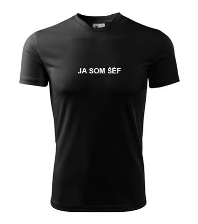 Tričko JA SOM ŠÉF
