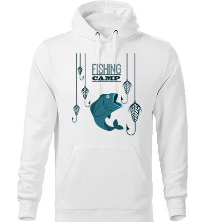 Mikina s kapucňou FISHING