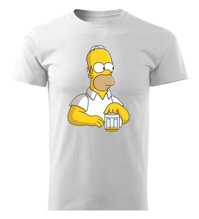Tričko THE SIMPSONS HOMMER pivo