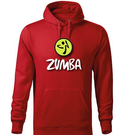 Mikina ZUMBA s kapucňou 